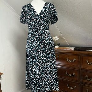 Nordstrom Leith Women’s‎ XXS wrap dress. With flutter sleeves. NWT